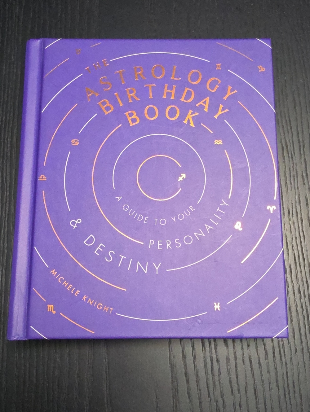 The Astrology Birthday Book - Purple Hardcover